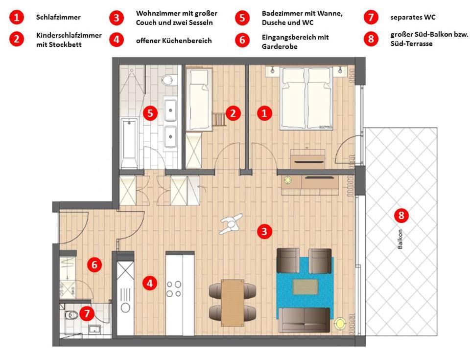 Starenweg Appartements Langenargen Exteriör bild